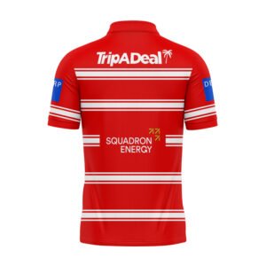 NRL St George Illawarra Dragons 2024 Away Polo Shirt