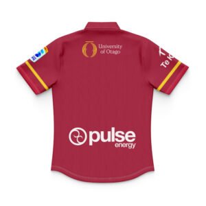 Kid's Otago Highlanders Super Rugby 2025 Away Polo Shirt