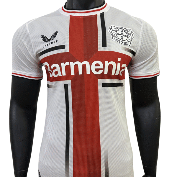 Player Version Bayer 04 Leverkusen White Jersey 2024/25