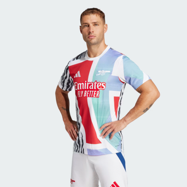 Player Version Arsenal Pre-Match Training Jersey 2024/25 - Image 3