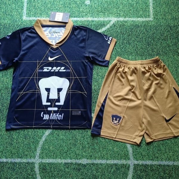 Kid's Pumas UNAM Away Kit 2024/25 - Image 2