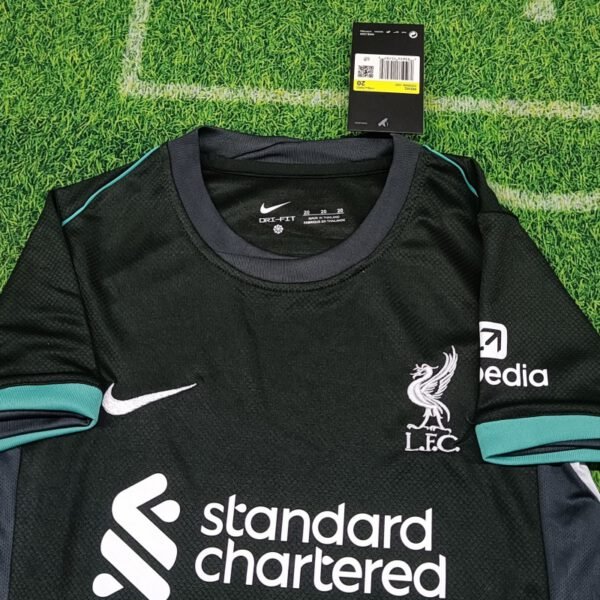 Kid's Liverpool Away Jersey+Shorts 2024/25 - Image 3