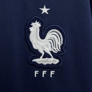 France Rertro Home Long Sleeve Jersey 2014