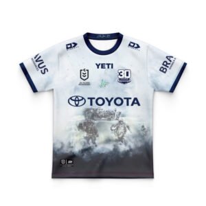 Kid's NRL North Queensland Cowboys 2025 ANZAC Round Jersey