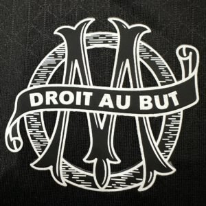 Player Version Olympique Marseille 125th Anniversary Black Jersey 2024/25