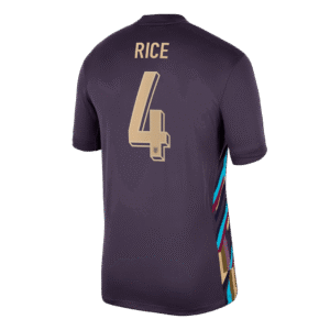 Declan Rice #4 England Away Jersey EURO 2024