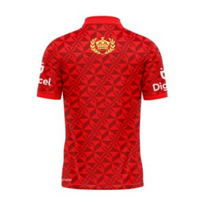 Tonga Rugby League 2024 Home Polo Shirt