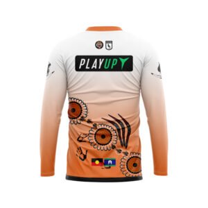 NRL Wests Tigers 2024 Long Sleeve Indigenous Jersey