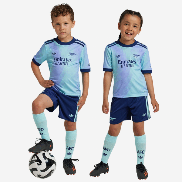Kid's Arsenal Third Jersey+Shorts 2024/25 - Image 5