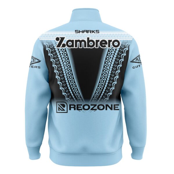 NRL Cronulla-Sutherland Sharks 2025 Pasifika Alternate Jacket - Image 2