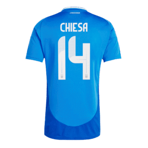 Federico Chiesa #14 Italy Home Jersey EURO 2024