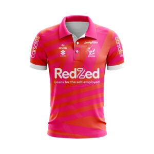 NRL Melbourne Storm 2025 Orange Warm Up Polo Shirt