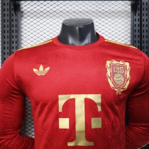 Player Version Bayern Munich 125th Anniversary Long Sleeve Third Jersey 2024/25