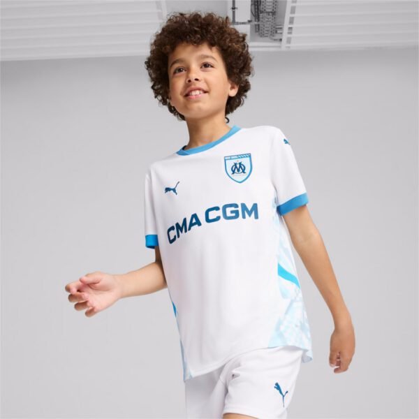 Kid's Olympique Marseille Home Kit 2024/25 - Image 2