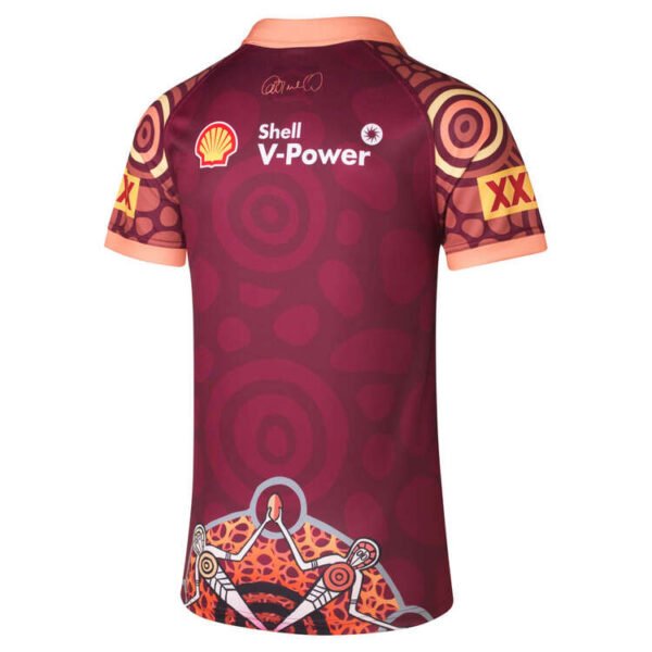 NRL QLD Maroons 2024 Indigenous Jersey - Image 4