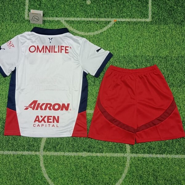 Kid's Chivas Away Kit 2024/25 - Image 3