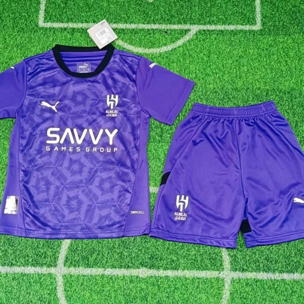 Kid's Al Hilal SFC Third Kit 2024/25 - Image 2