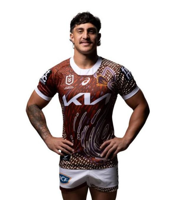 NRL Brisbane Broncos 2024 Indigenous Jersey - Image 3