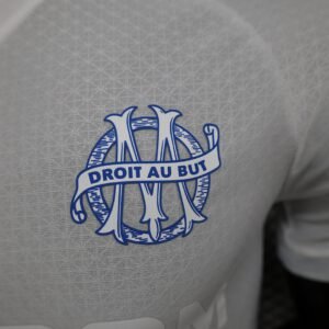 Player Version Olympique Marseille 125th Anniversary White Jersey 2024/25