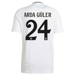 ARDA GÜLER #24 Real Madrid Home Jersey 2024/25