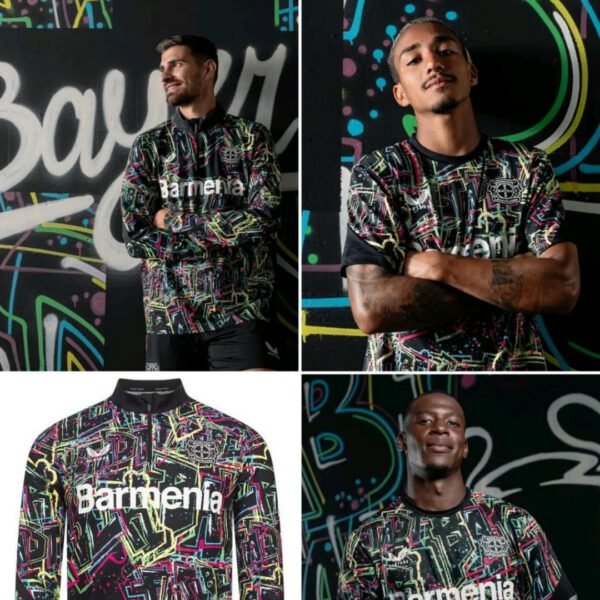 Player Version Bayer 04 Leverkusen Castore European Pre-Match Jersey 2024/25 - Image 3