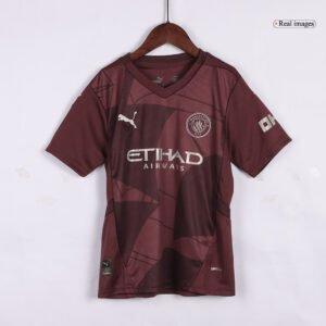 Kid's Manchester City Third Jersey+Shorts 2024/25