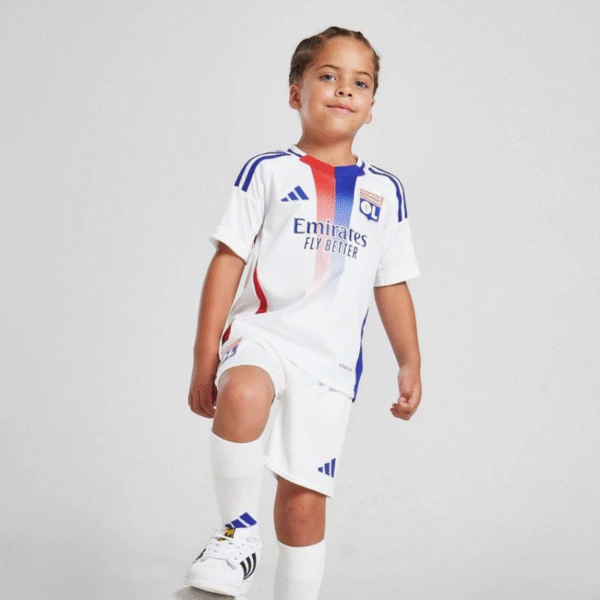 Kid's Olympique Lyonnais Home Kit 2024/25 - Image 3