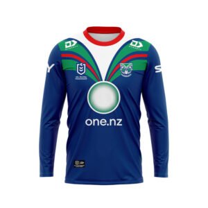 NRL New Zealand Warriors 2024 Long Sleeve Home Jersey