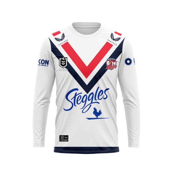 NRL Sydney Roosters 2024 Long Sleeve Away Jersey
