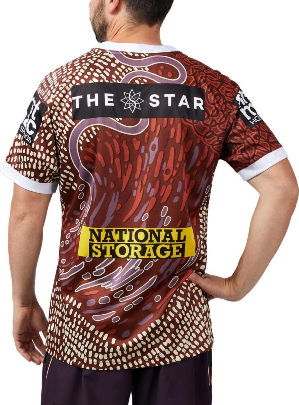 NRL Brisbane Broncos 2024 Indigenous Jersey - Image 6