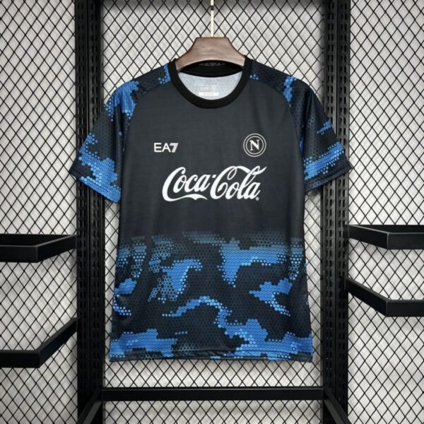 SSC Napoli Navy Blue Training Jersey 2024/25 - Image 2