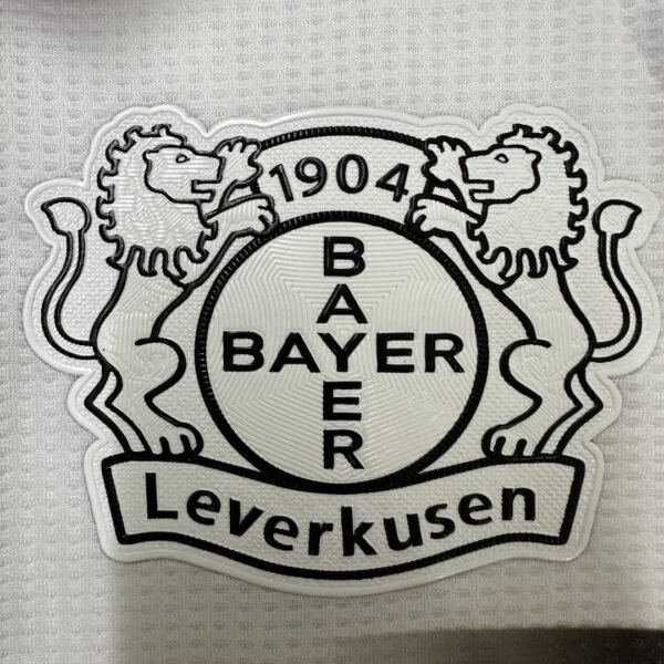 Player Version Bayer 04 Leverkusen White Jersey 2024/25 - Image 4