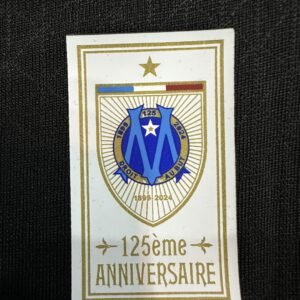 Player Version Olympique Marseille 125th Anniversary Black Jersey 2024/25