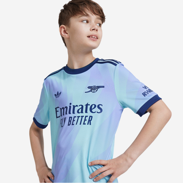 Kid's Arsenal Third Jersey+Shorts 2024/25 - Image 9