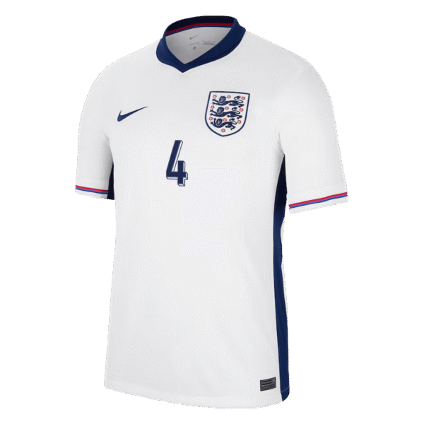 Declan Rice #4 England Home Jersey EURO 2024 - Image 2