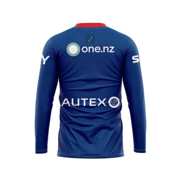 NRL New Zealand Warriors 2024 Long Sleeve Home Jersey - Image 2