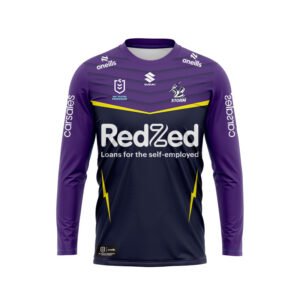 NRL Melbourne Storm 2024 Long Sleeve Home Jersey