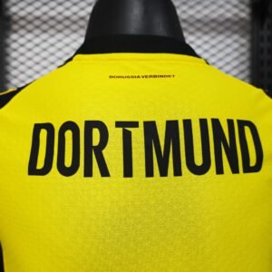 Player Version Borussia Dortmund Home Jersey 2025/26
