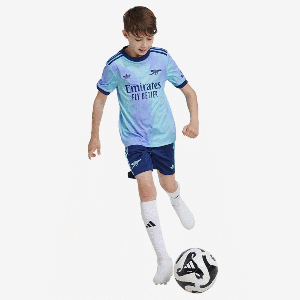 Kid's Arsenal Third Jersey+Shorts 2024/25 - Image 8