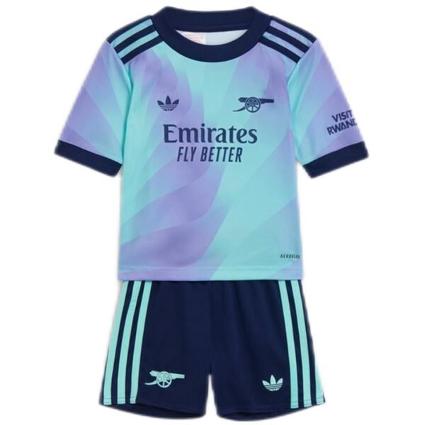 Kid's Arsenal Third Jersey+Shorts 2024/25 - Image 12