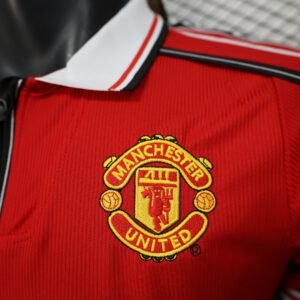 Retro Player Version Manchester United Home Jersey 1998/99