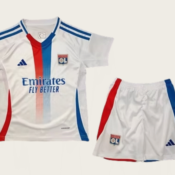 Kid's Olympique Lyonnais Home Kit 2024/25 - Image 2