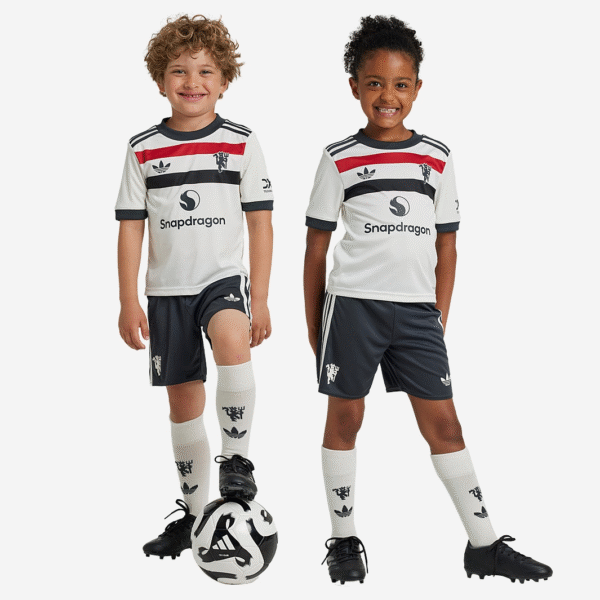 Kid's Manchester United Third Jersey+Shorts 2024/25 - Image 5