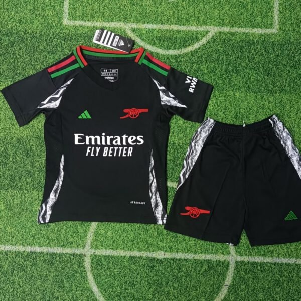 Kid's Arsenal Away Jersey+Shorts 2024/25 - Image 2