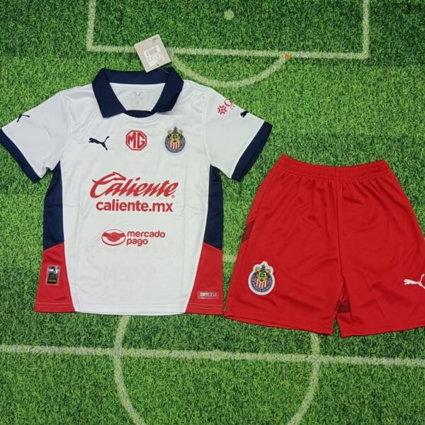 Kid's Chivas Away Kit 2024/25 - Image 2