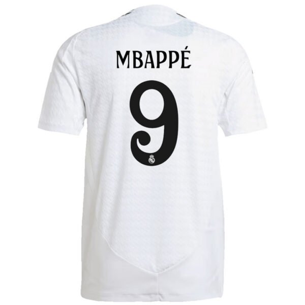 Player Version Kylian Mbappe #9 Real Madrid Home Jersey 2024/25