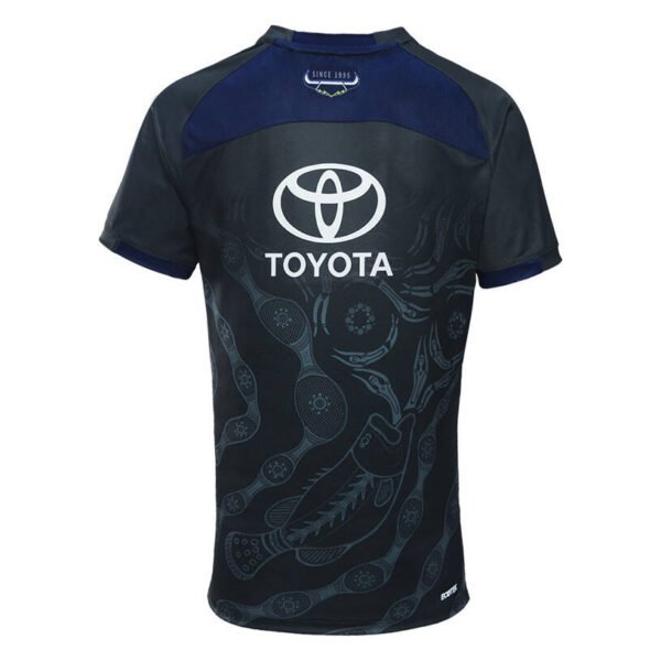 NRL North Queensland Cowboys 2024 Indigenous Dark Jersey - Image 2