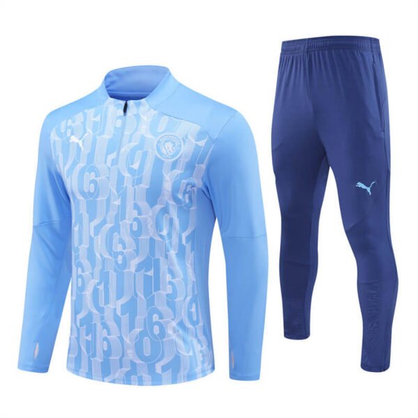 Manchester City Long Sleeve Track Suit 2024/25 MEN680