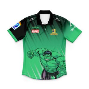 Kid's Otago Highlanders Super Rugby 2025 Marvel Polo Shirt