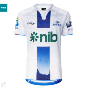 Auckland Blues Super Rugby 2025 Away Jersey